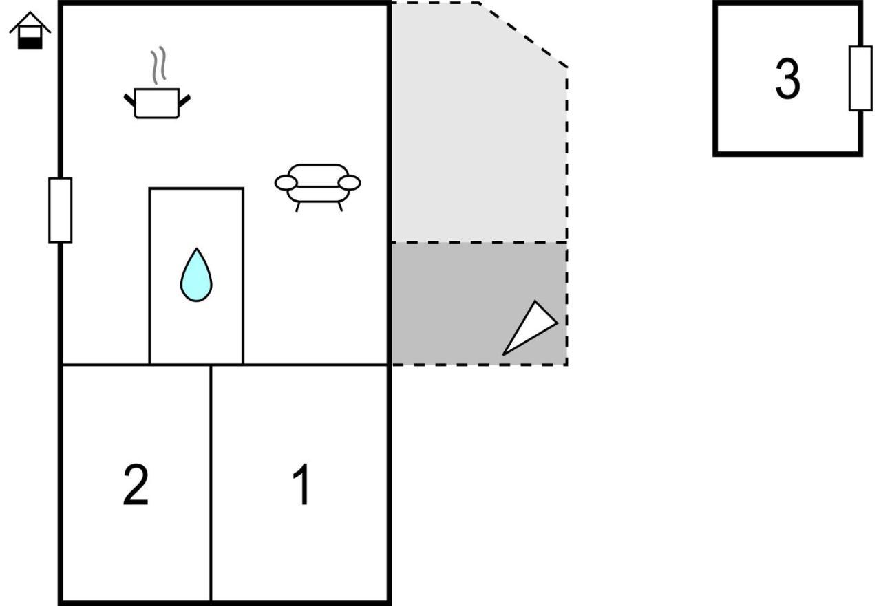 Nice Home In Ronneby With Kitchen Saltärna Εξωτερικό φωτογραφία
